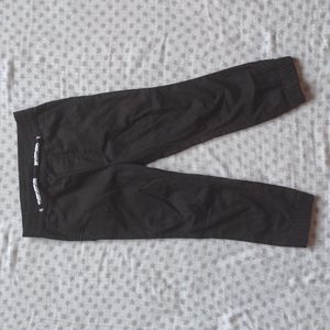 Black Cotton Pants